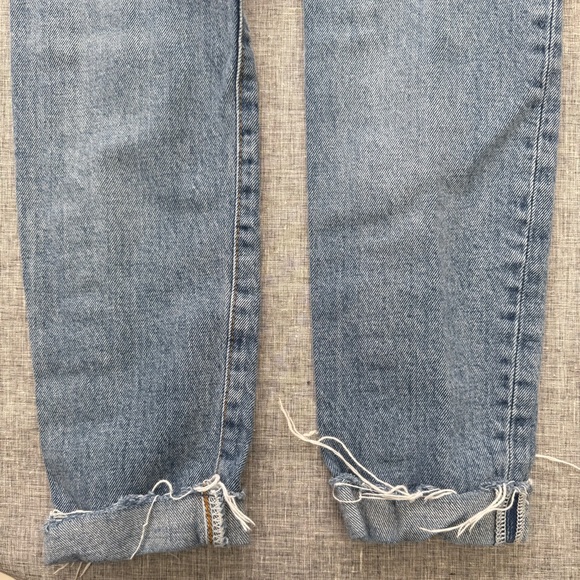 We The Free Blue Distressed Women Jeans - Picture 3 of 9